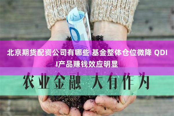 北京期货配资公司有哪些 基金整体仓位微降 QDII产品赚钱效应明显