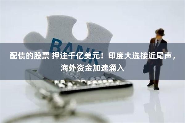 配债的股票 押注千亿美元！印度大选接近尾声，海外资金加速涌入